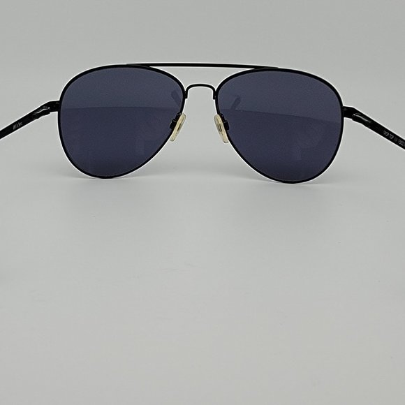 Le Specs 1502109 Drop Top Black Frame Black Lens Aviator Sunglasses 59-18-126 - Picture 5 of 13